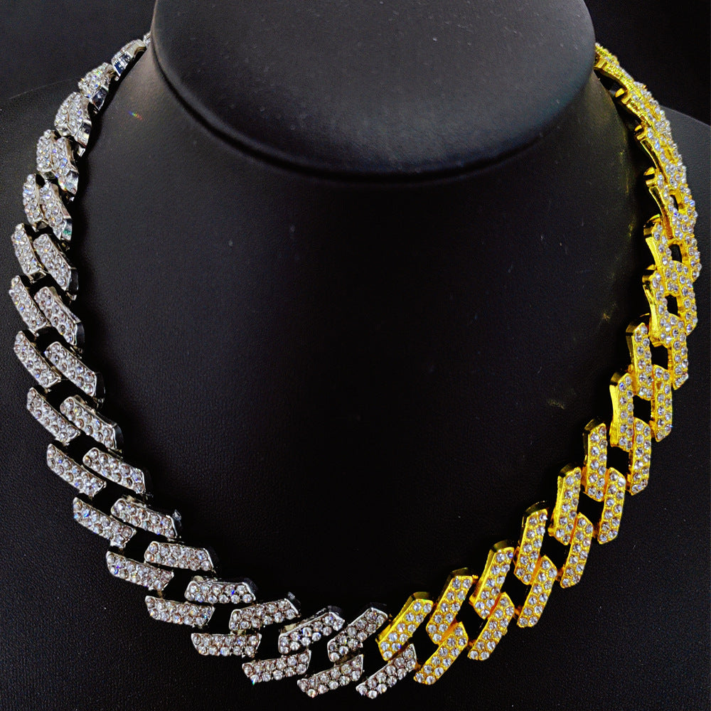 20mm Two-Color Cuban Chain