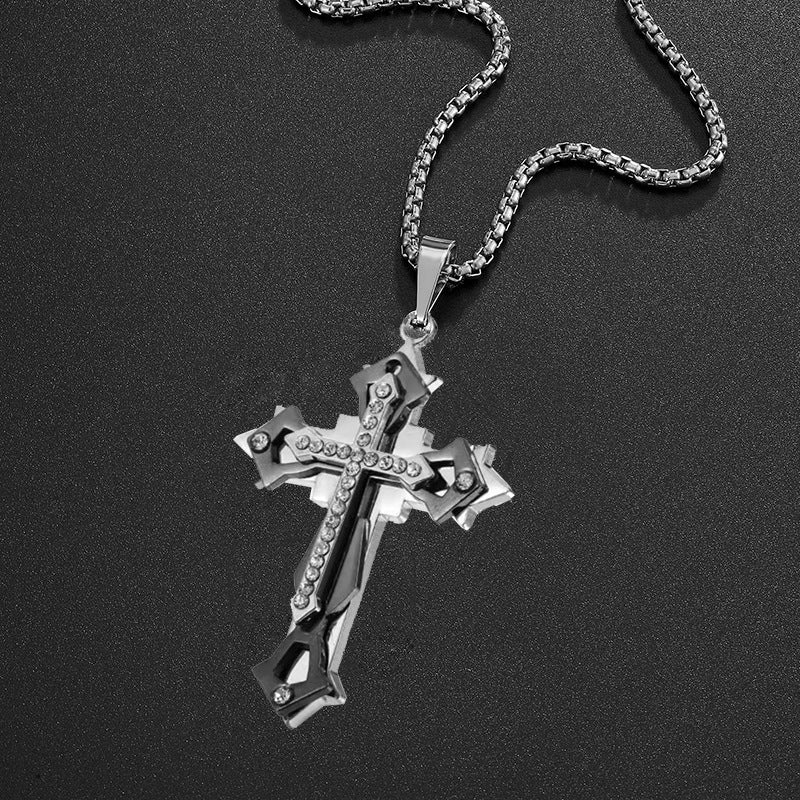 Cross Pendant Stainless Steel necklace