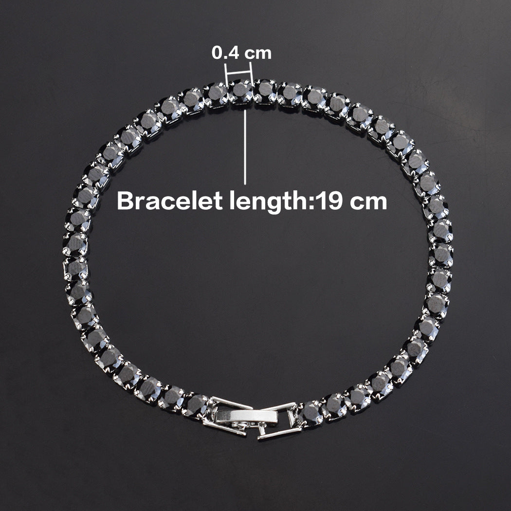Micro Diamond Hop Hip Tennis Bracelet