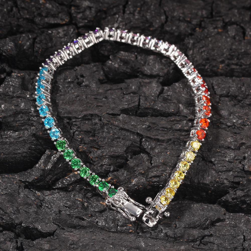 8in Color Vermiculite Tennis Bracelet