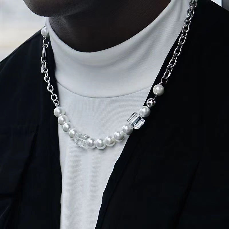 Crystal Pearl Chain