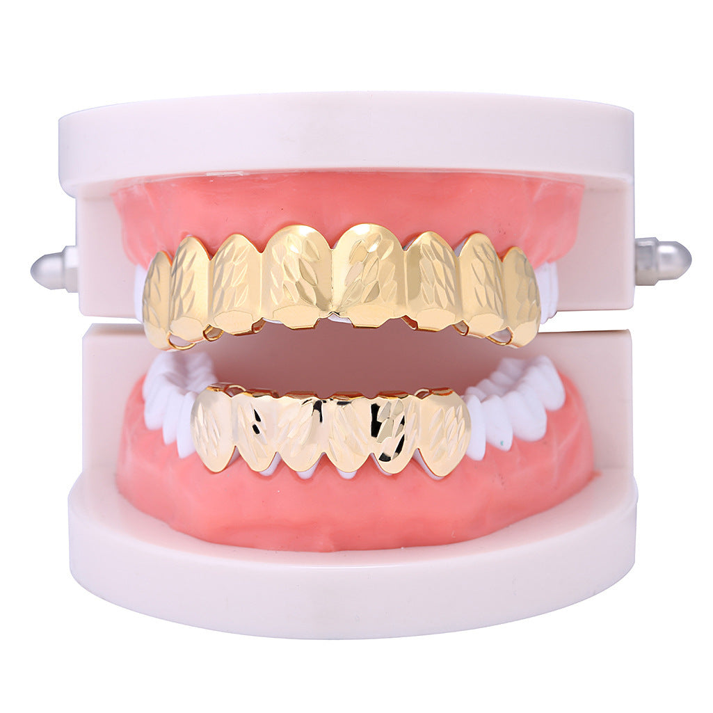 Double-colored Braces Batch Gold teeth