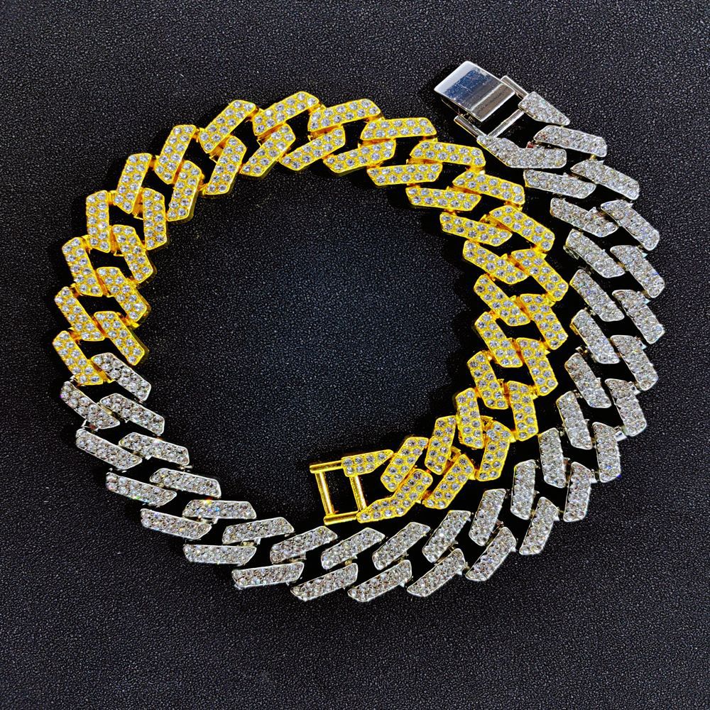 20mm Two-Color Cuban Chain
