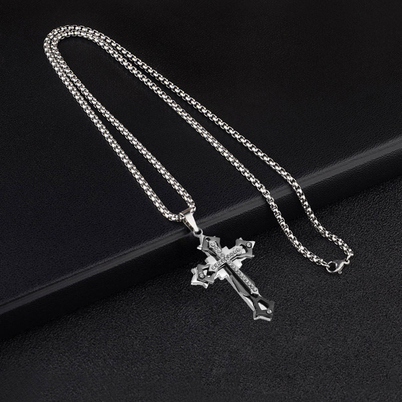Cross Pendant Stainless Steel necklace