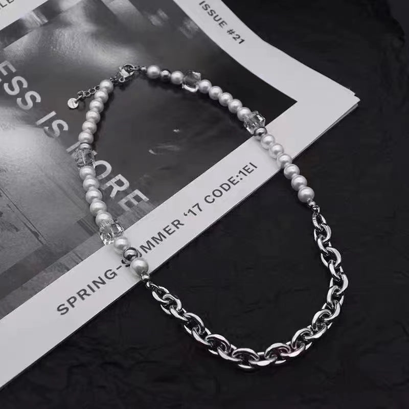 Crystal Pearl Chain