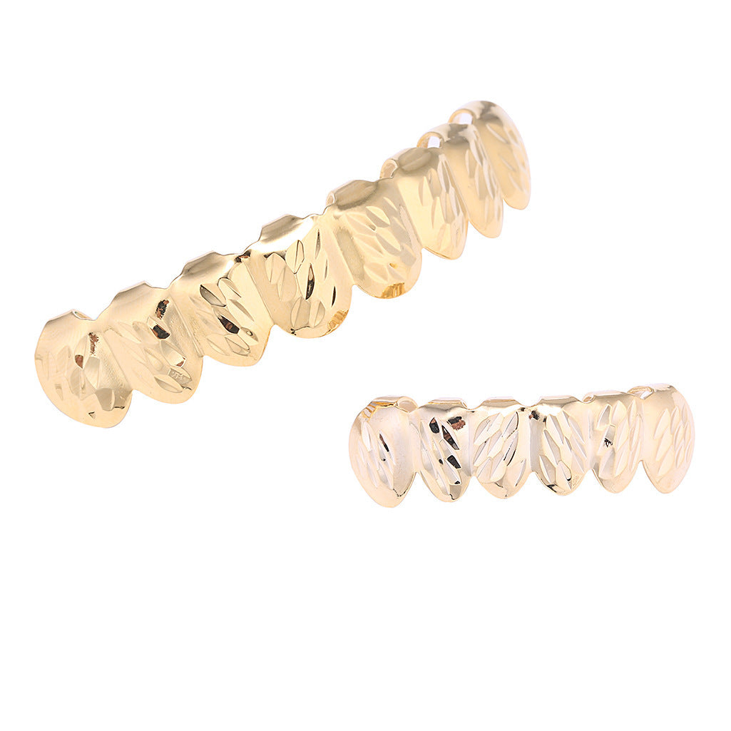 Double-colored Braces Batch Gold teeth