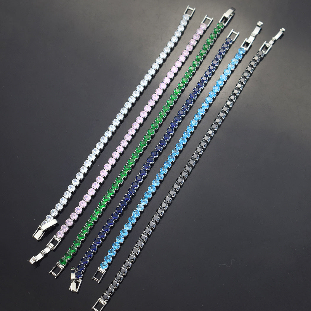 Micro Diamond Hop Hip Tennis Bracelet
