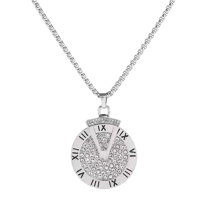 Versatile Pocket Watch Shaped Sweater Chain