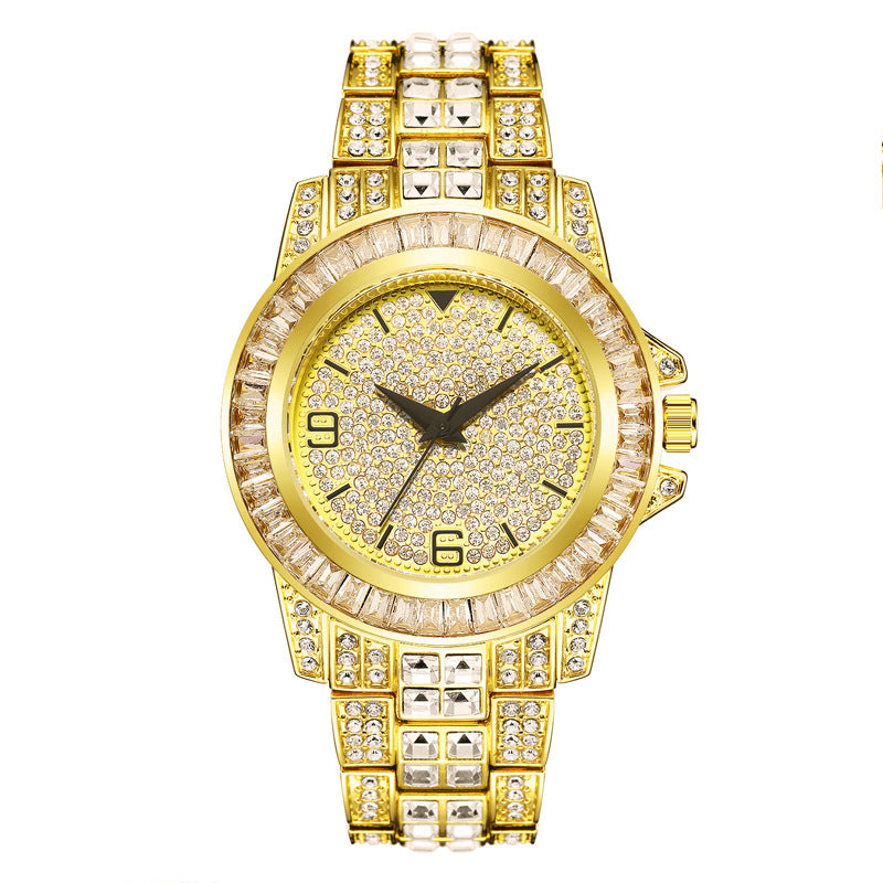 Rhinestone Waterproof Quartz Full Diamond Watch