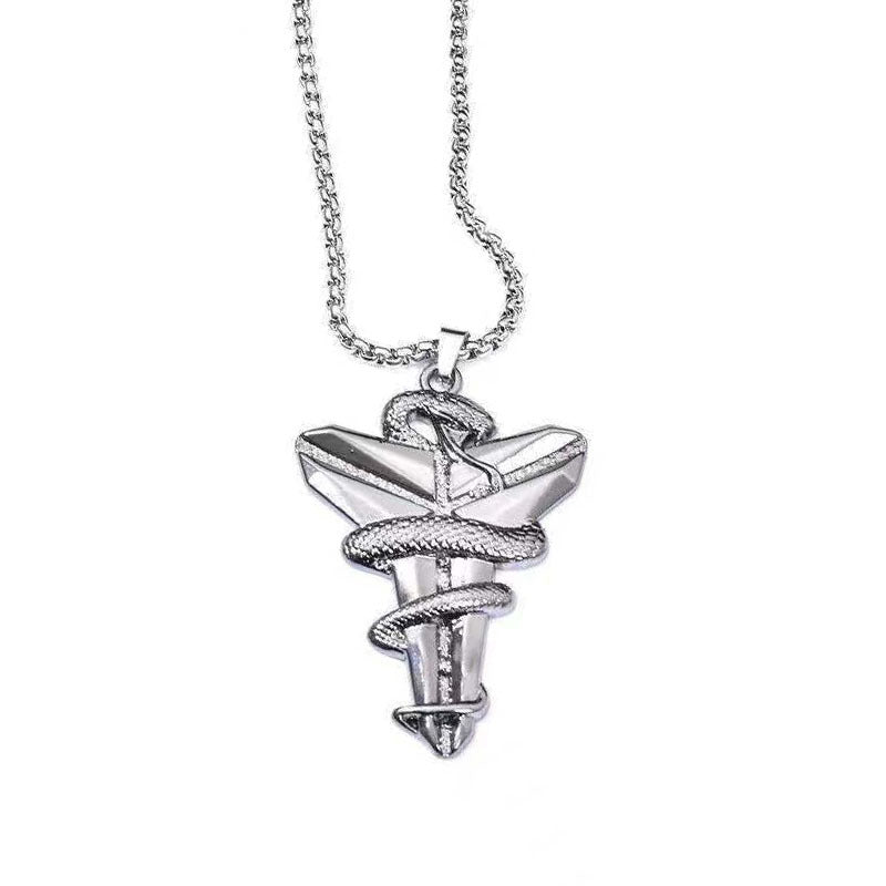 Hamba Poison Snake Pendant Sweater Chain