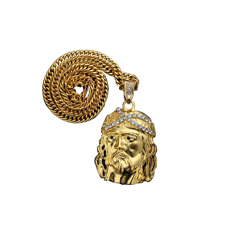 Holy Father Jesus Pendant Clavicle Chain