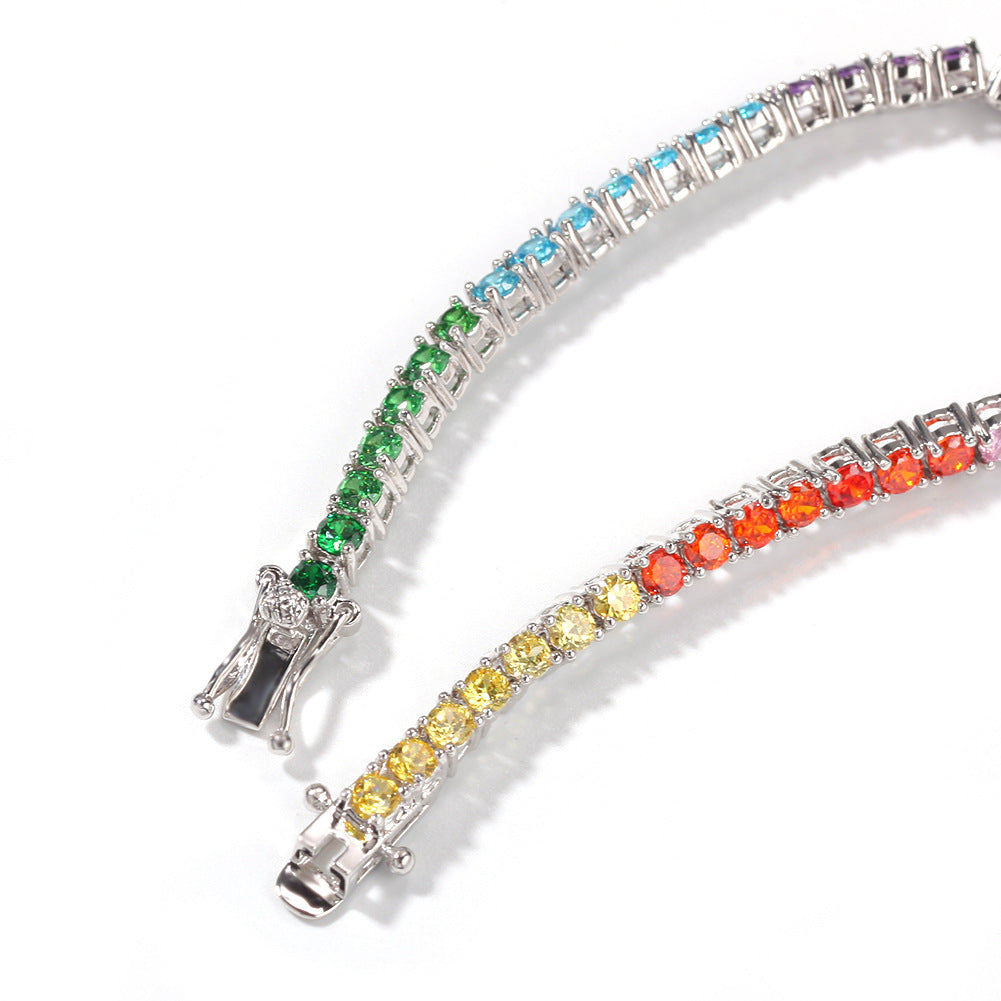 8in Color Vermiculite Tennis Bracelet