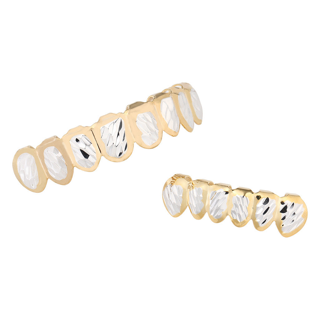 Double-colored Braces Batch Gold teeth