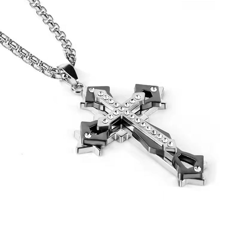 Cross Pendant Stainless Steel necklace