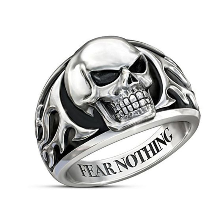 Fearless Hip-Hop Style Skull Designed Ring