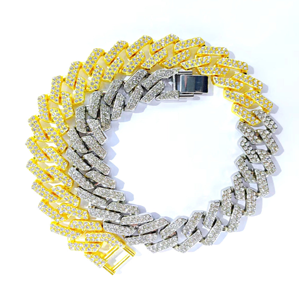 20mm Two-Color Cuban Chain