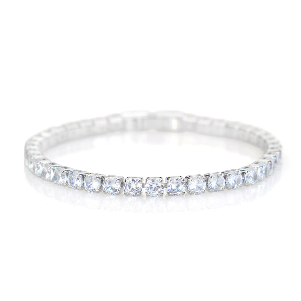 Micro Diamond Hop Hip Tennis Bracelet