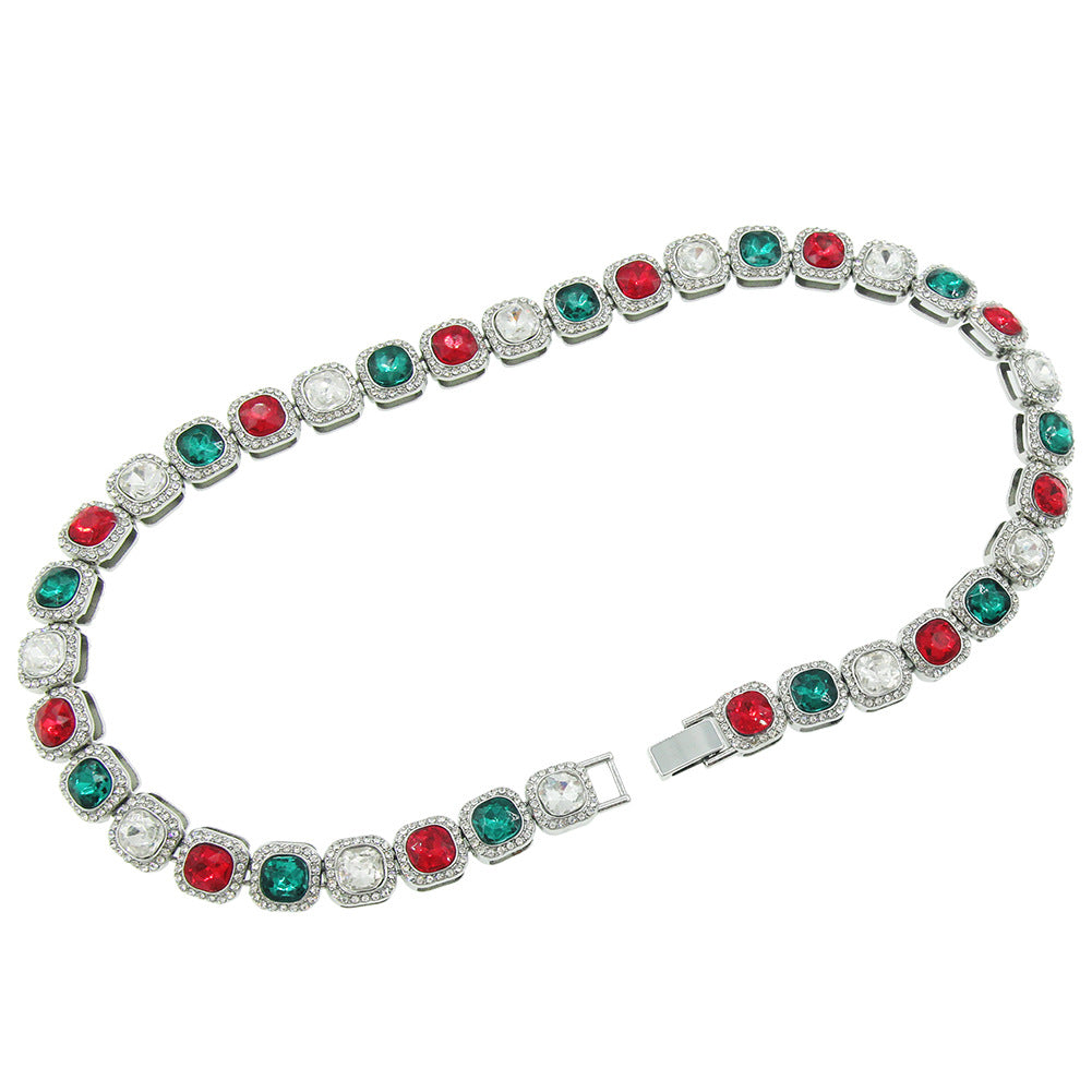 20in Color Diamond Rock Sugar Diamond Chain