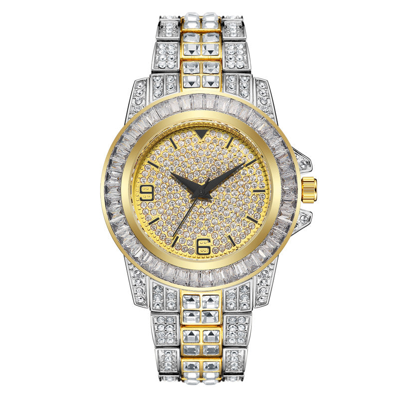 Rhinestone Waterproof Quartz Full Diamond Watch