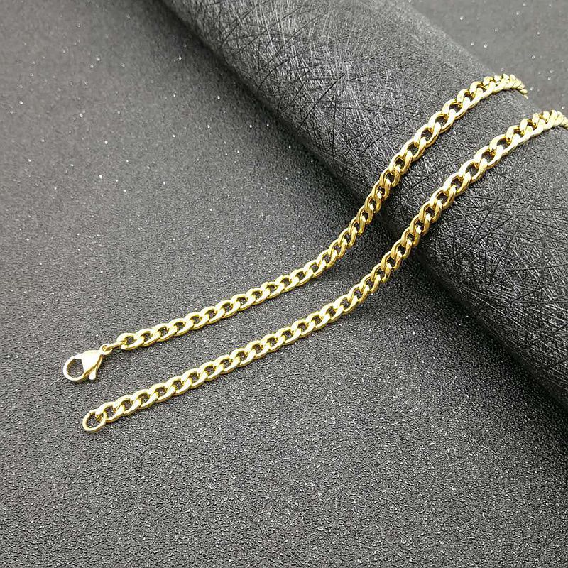 Dollar Symbol Rhinestone Pendant Necklace
