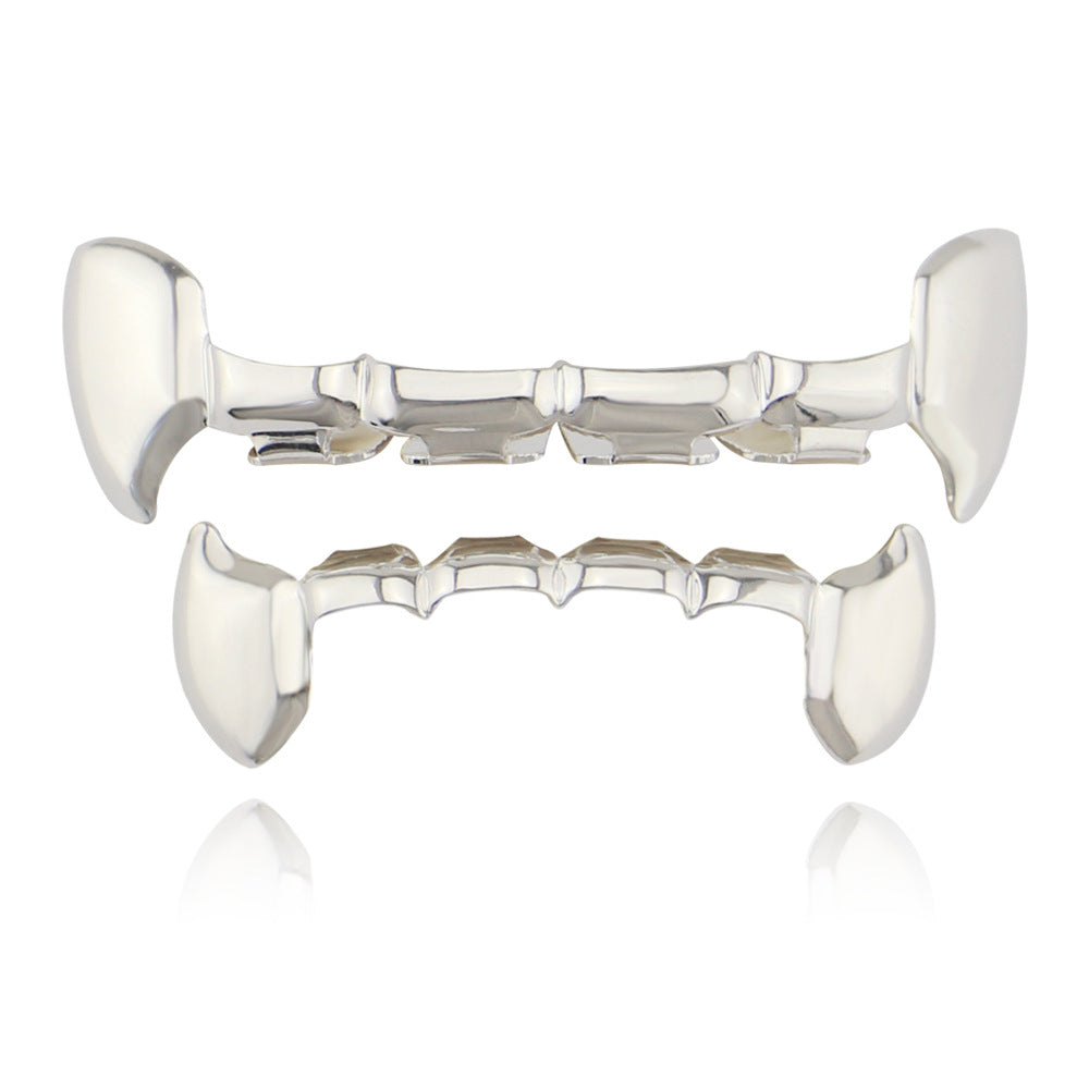 Hip Hop Smooth Gold Teeth Braces