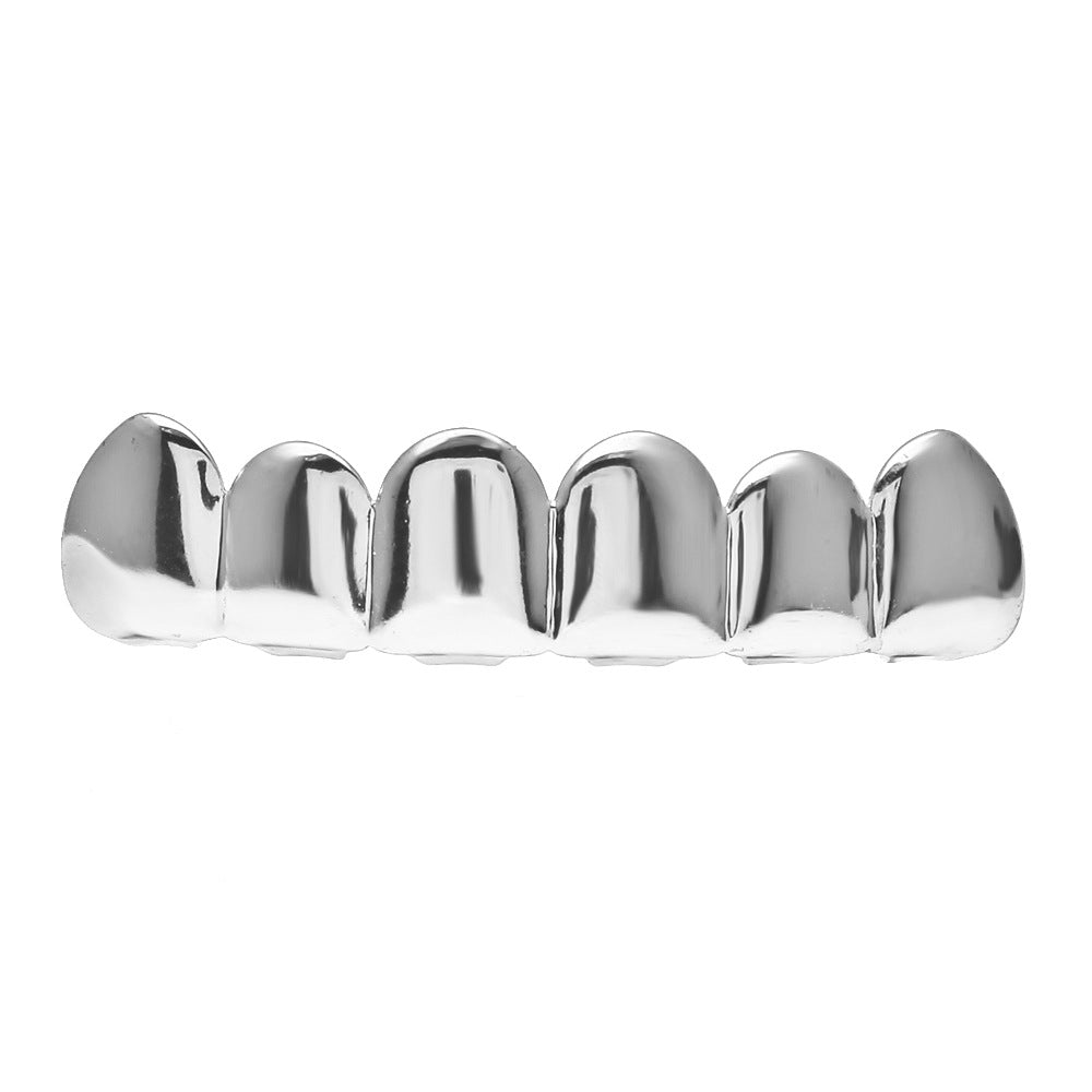Glip-plated Gold Teeth Braces