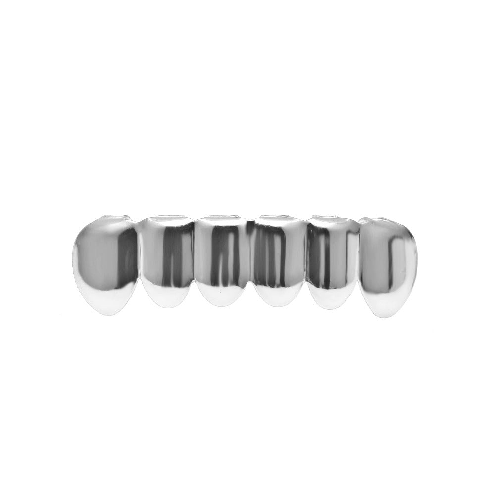 Glip-plated Gold Teeth Braces