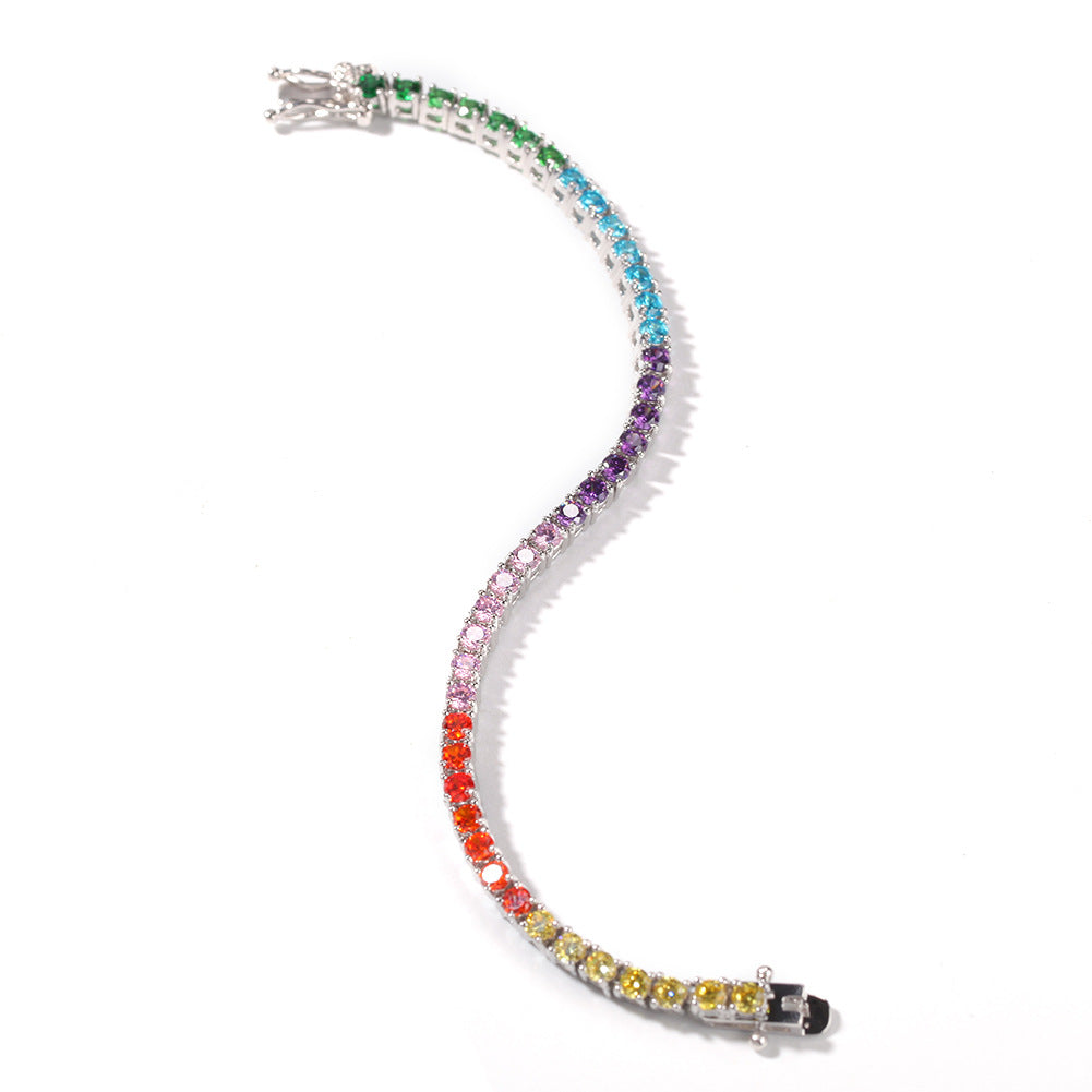 8in Color Vermiculite Tennis Bracelet
