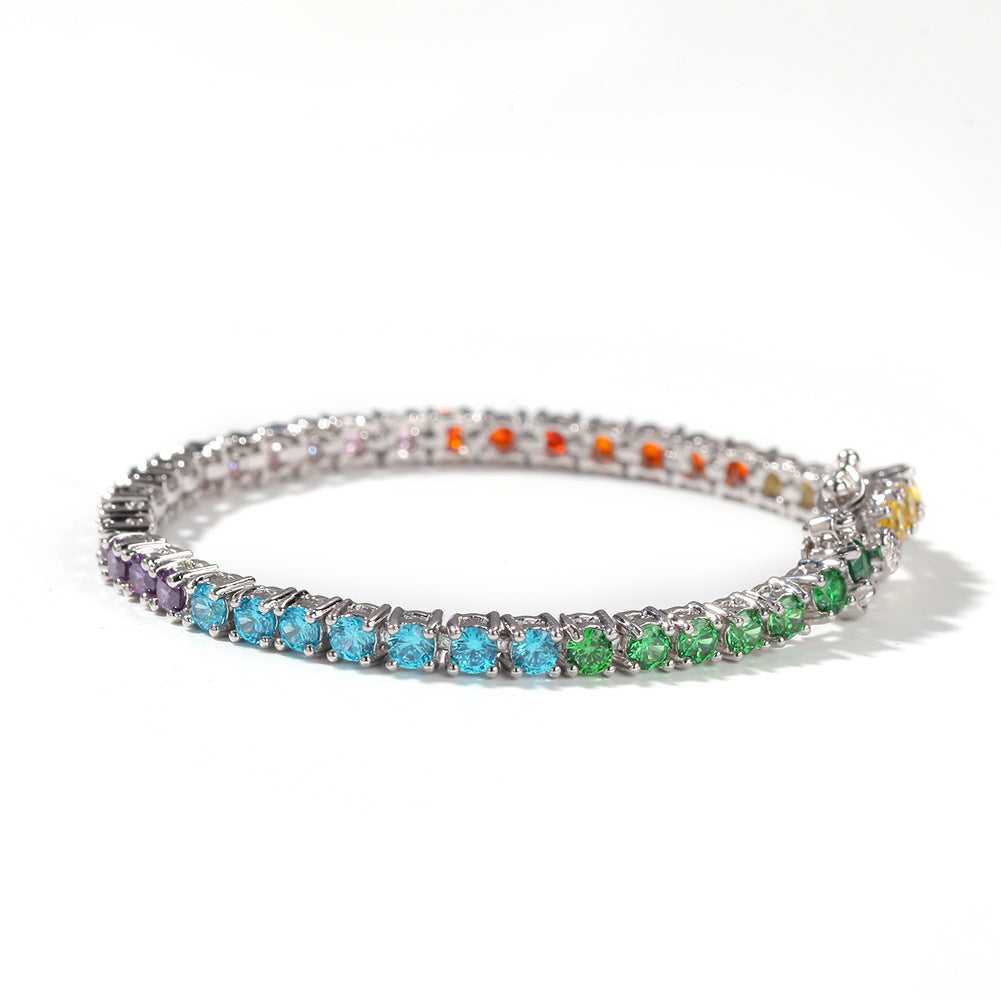 8in Color Vermiculite Tennis Bracelet