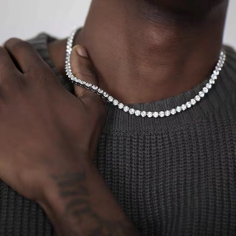 Narrow Diamond Tennis Bracelet