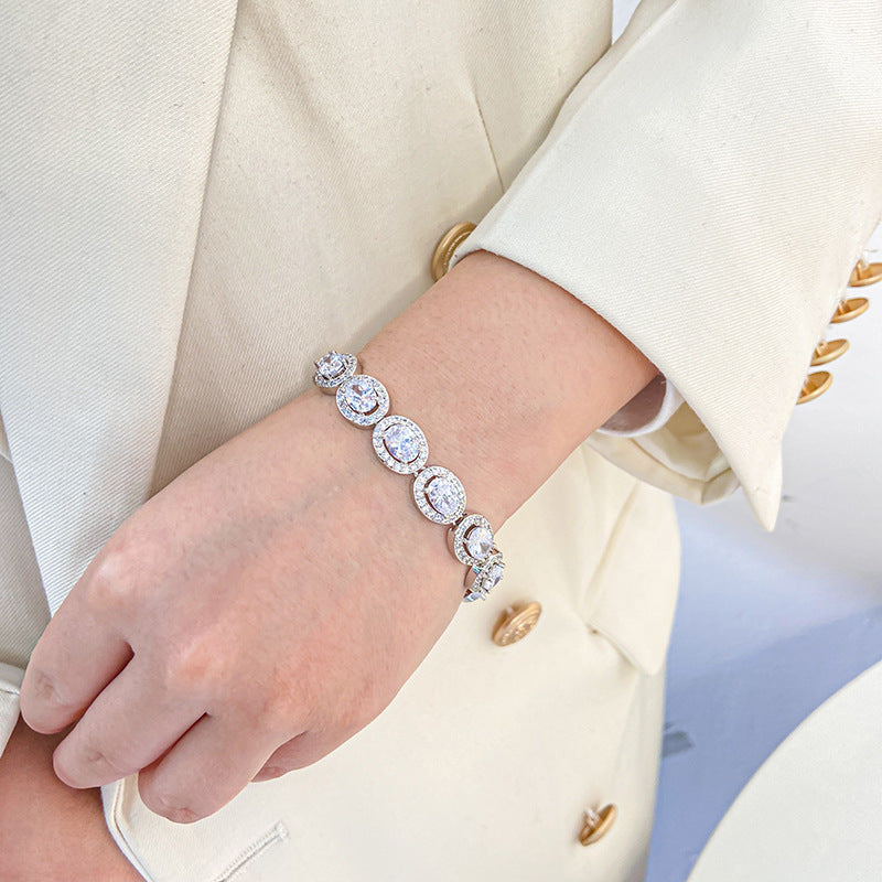 Full Drilled Cuban Bracelet