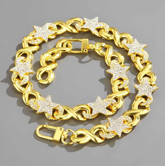 Silver Love Cuban Chain