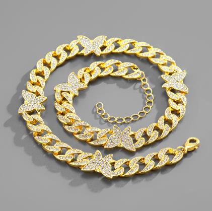 The Eye of the Silver Devil Cuban Chain