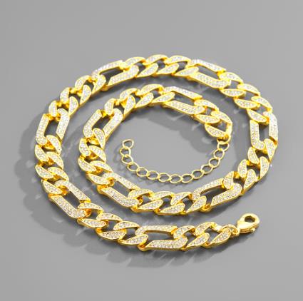 Silver Love Cuban Chain