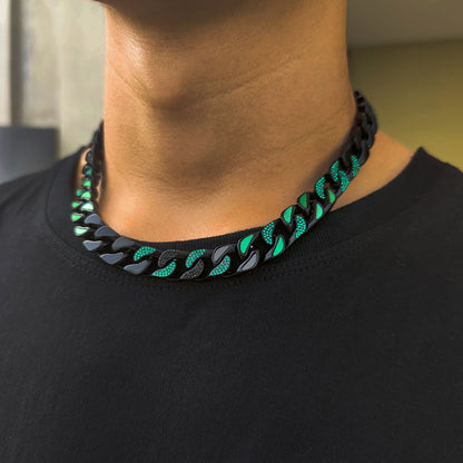 Omni-Match Hip Hop Cuban Bracelet