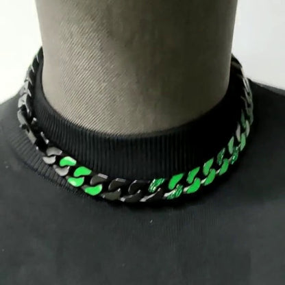 Omni-Match Hip Hop Cuban Bracelet