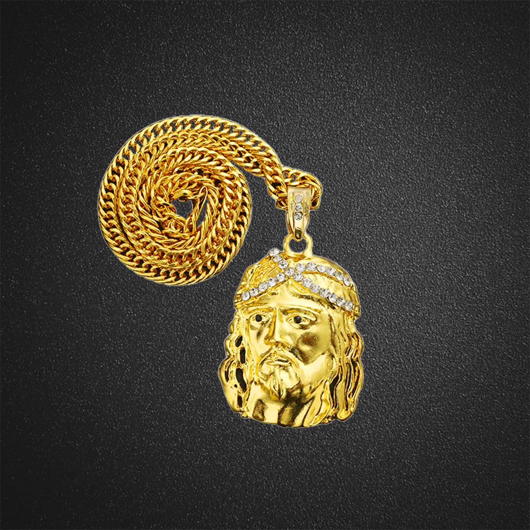 Holy Father Jesus Pendant Clavicle Chain