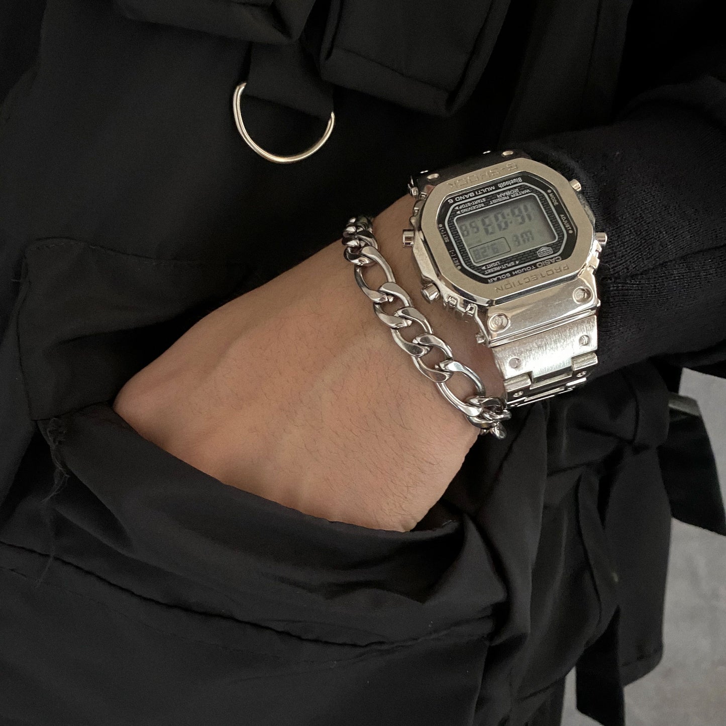 Carmen's Figaro Coarse Plain Bracelet