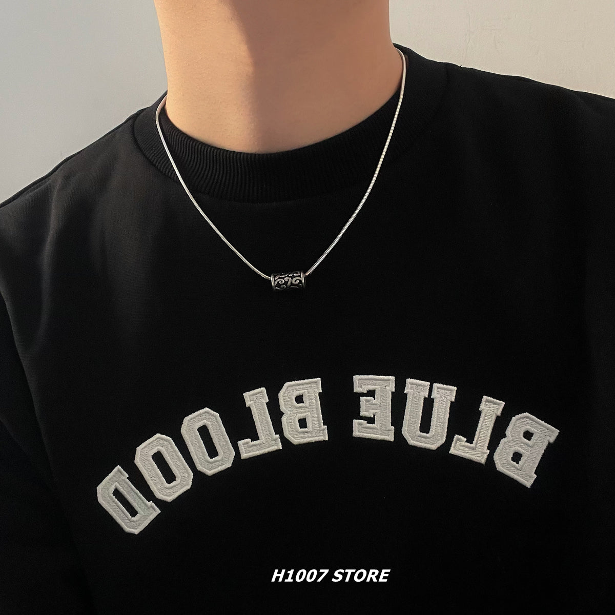Unique Cloud Pattern Snake Chain for Couples