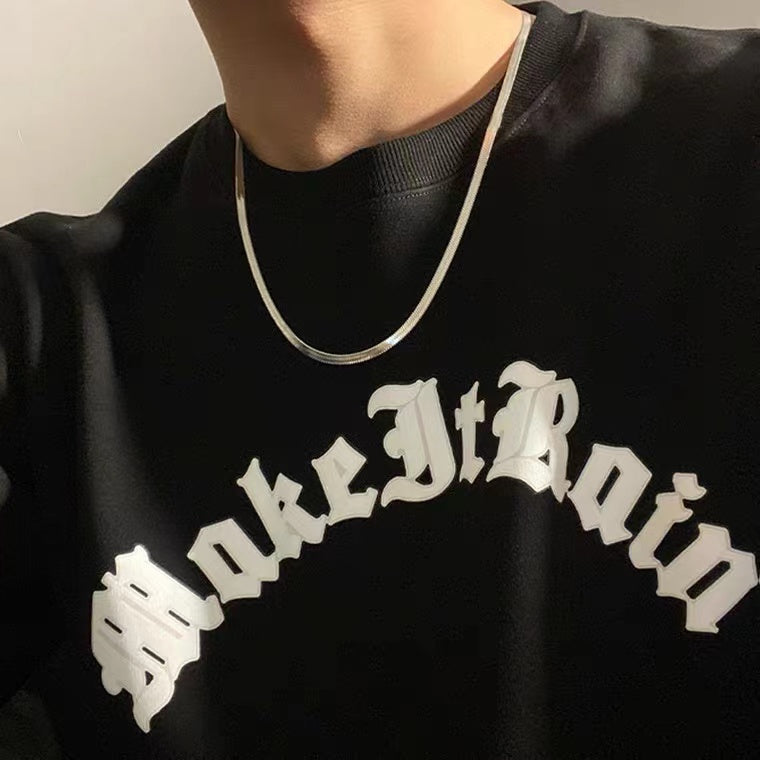 Titanium Snakebone Choker Snake Chain