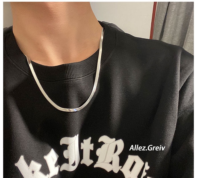 Titanium Snakebone Choker Snake Chain