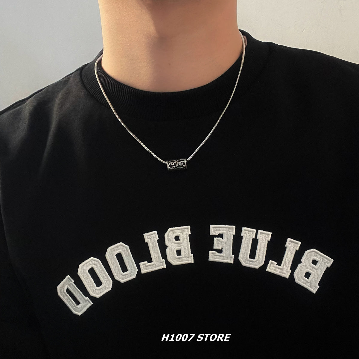 Unique Cloud Pattern Snake Chain for Couples
