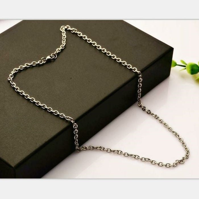Trendy Titanium Collarbone Keel Snake Chain