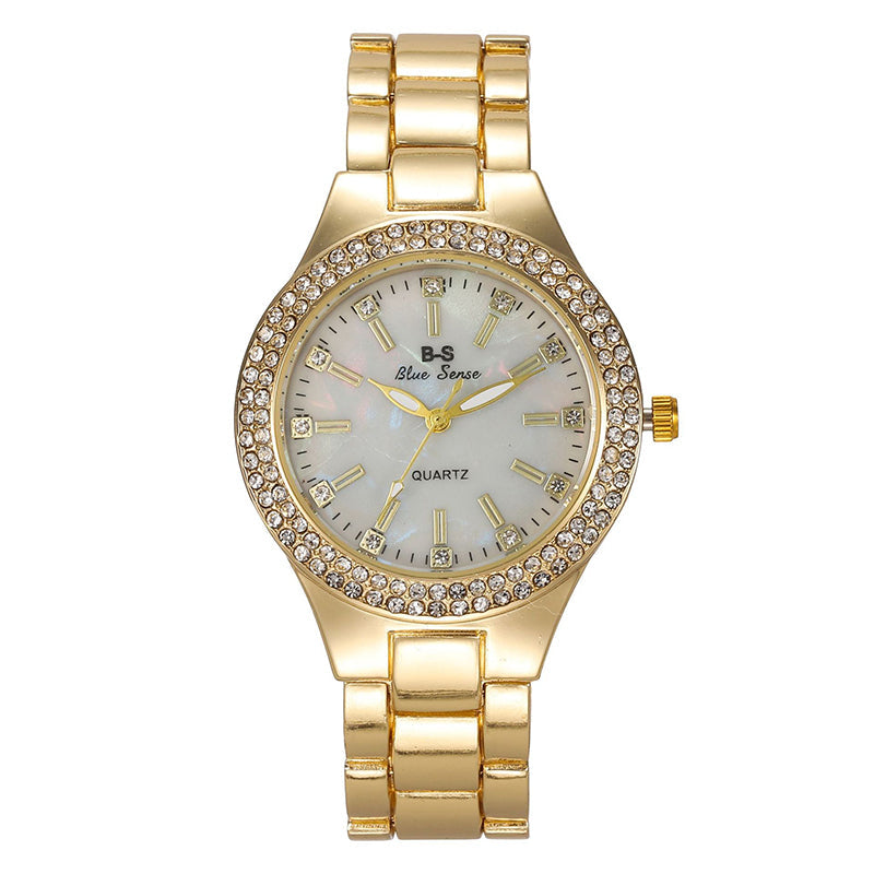Hip Hop Steel Band Watch