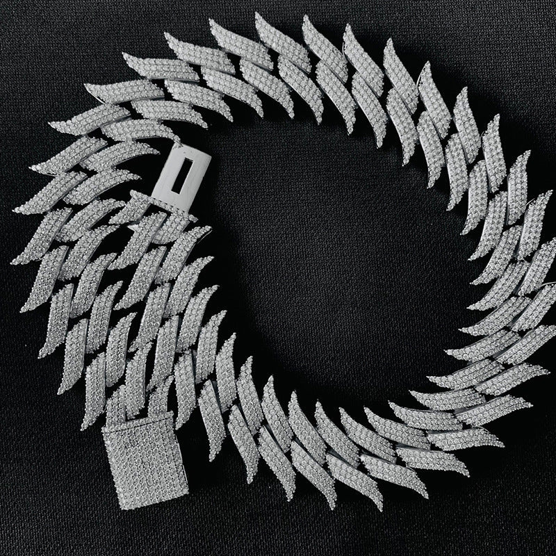 Thorn Cuban Diamond Necklace