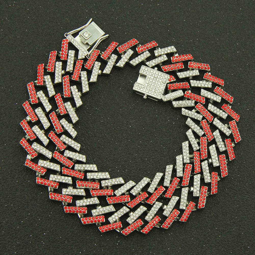 Colored Diamond Cuban Chain