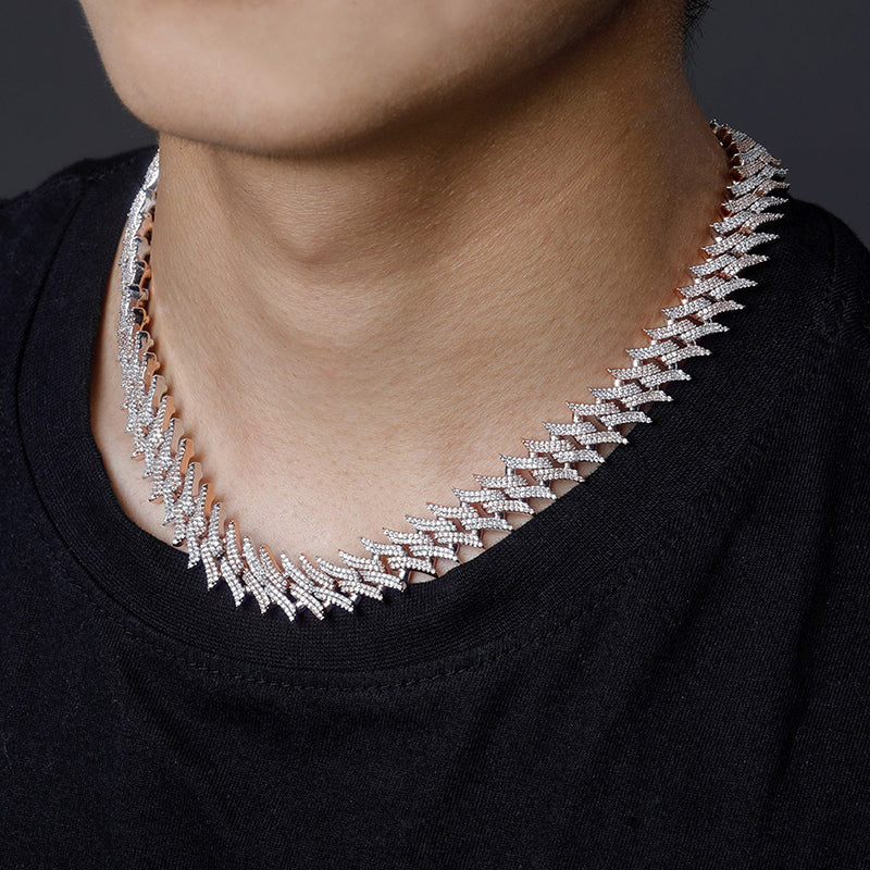 Thorn Cuban Diamond Necklace
