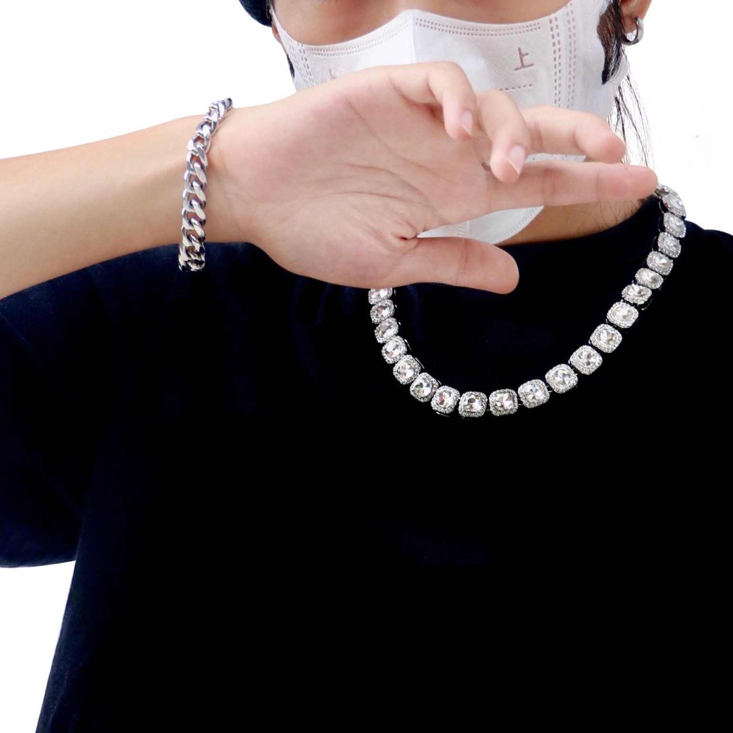 Crystal Sugar Diamond Chain