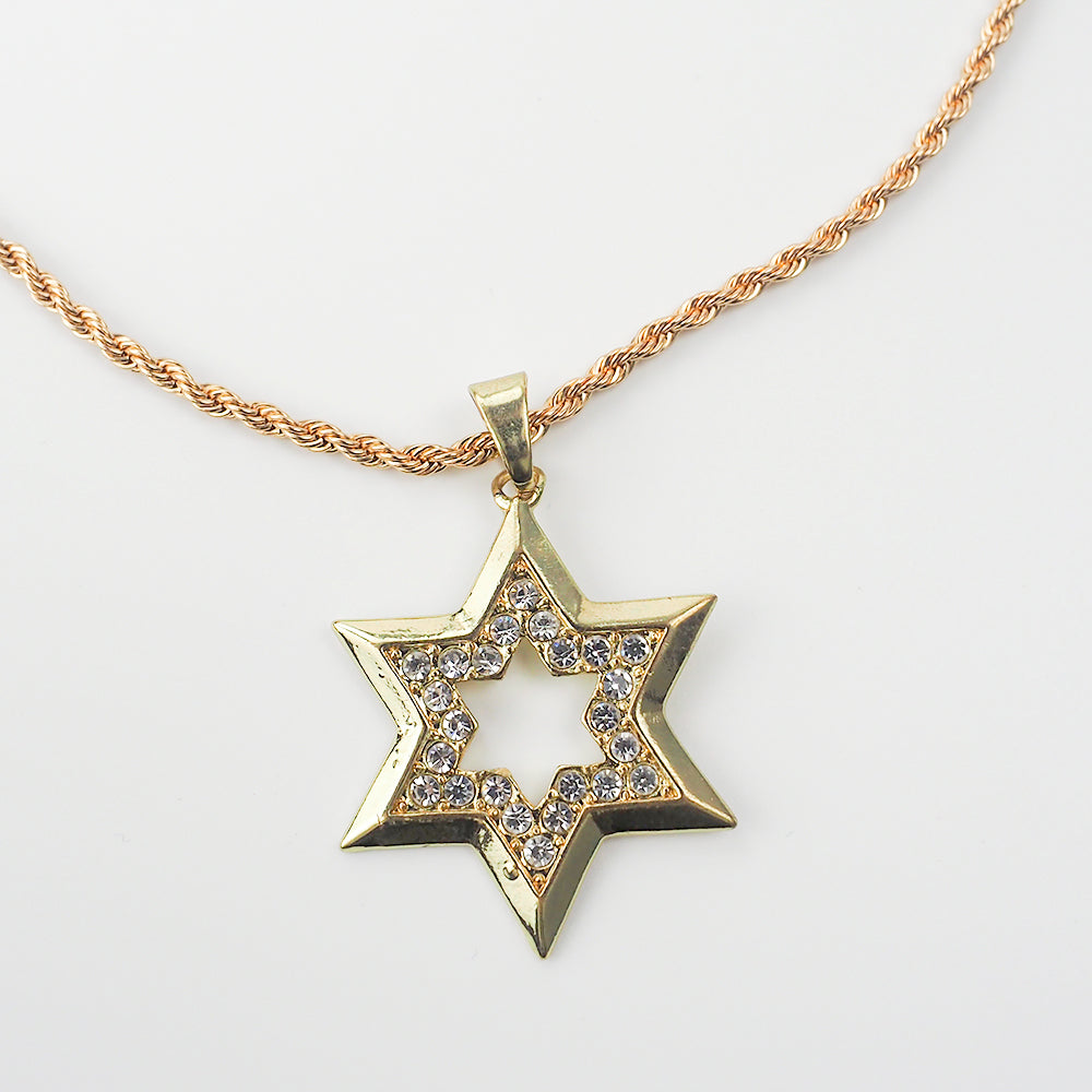Diamond Star Pendant Necklace