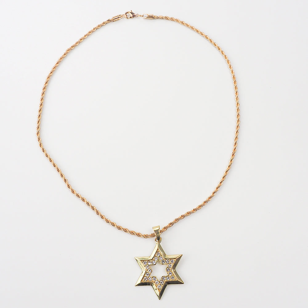 Diamond Star Pendant Necklace